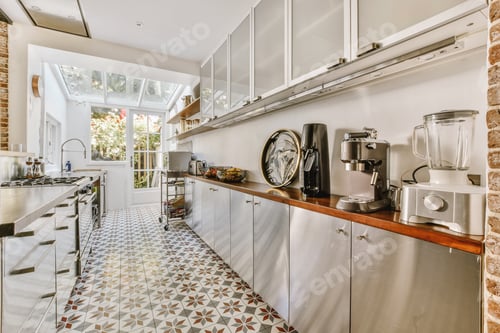 Preview: Bright and modern kitchen design