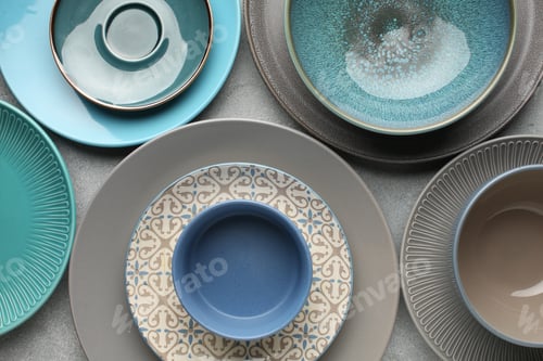 Preview: Blue and white porcelain tableware
