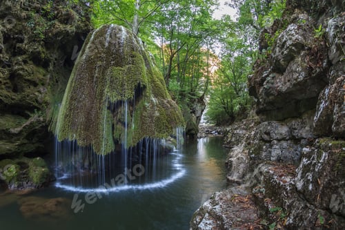 Preview: Bigar Cascade Falls in Nera Beusnita Gorges National Park, Romania