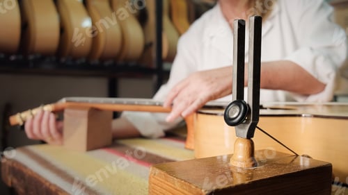 Preview: Classic Guitar For Flamenco In Lute Maker Shop