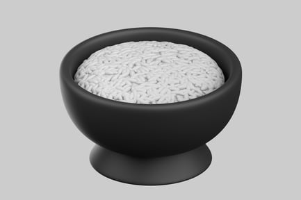 Preview: Bowl of white rice