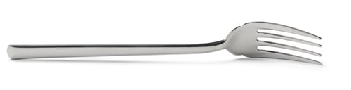 Preview: Silver cutlery fork isolated on white background
