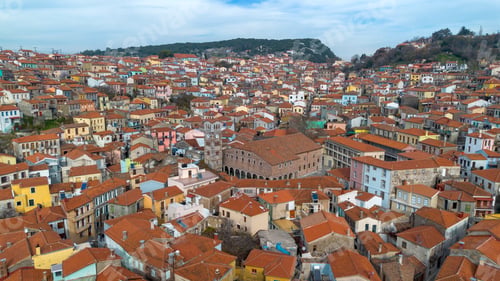 Preview: Agiasos is a traditional medieval village in Lesvos island, Greece