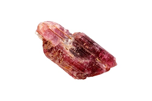 Preview: Tourmaline mineral stone on white background