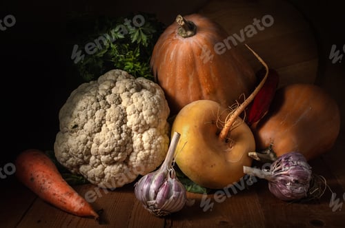 Preview: cauliflower and other vegetables