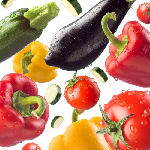 Preview: Fresh vegetables background