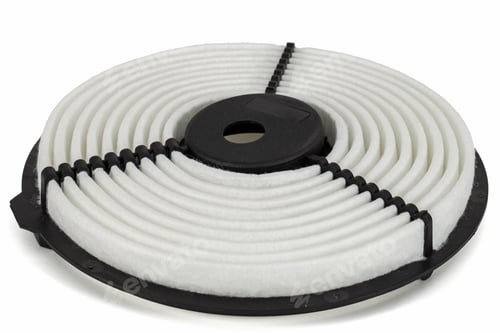 Preview: Car air filter, isolated on white background