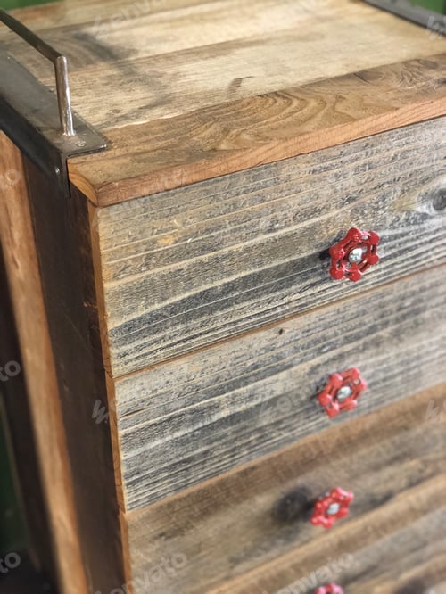 Preview: Rustic wood furniture