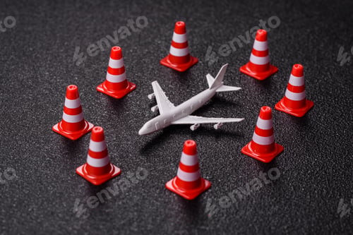 Preview: Flight ban or cancellation due to a virus, bad weather, or sanctions. Flight ban