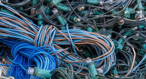 Preview: Knotted Christmas lights