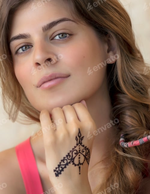 Preview: Genuine Portrait of Young Woman