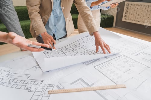 Preview: Team Collaboration in Reviewing Architectural Blueprints and Design Plans