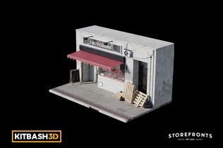 Preview: Kitbash: Storefronts - Butcher Shop