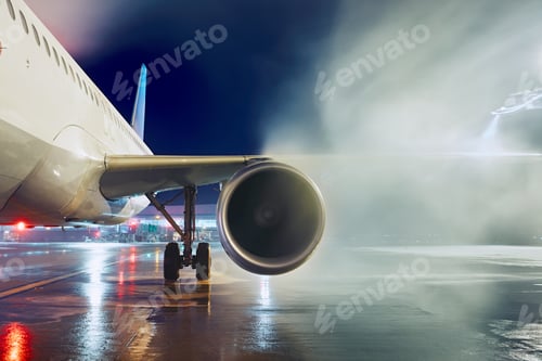 Preview: Deicing of the airplane