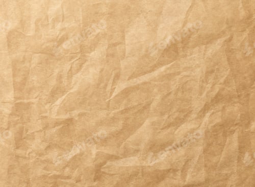 Preview: crumpled brown baking paper