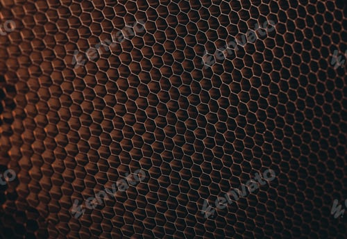 Preview: Abstract Texture Honeycomb. Metallic Net Background Or Texture. Metal Mesh. Full Frame Colourful