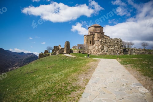 Preview: Great Church Of Jvari Or Jvari Monastery Is The Georgian Orthodox Monastery Located Near Mtskheta