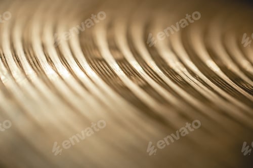 Preview: Close up of hi hat surface, drum cymbal close-up.