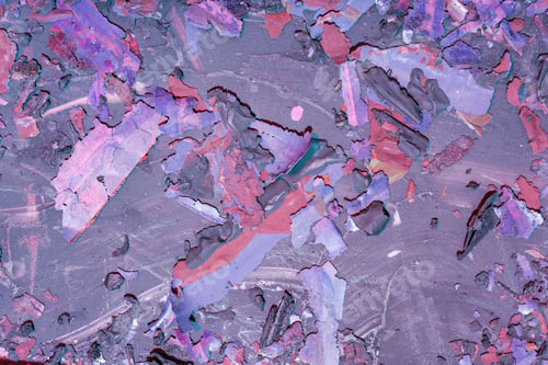 Preview: Background Weathered Paint Cracked- Destroyed Texture. Distress Surface- Abstract Pattern