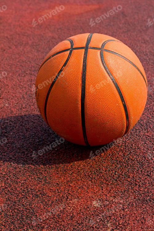 Preview: Basketball on a court outdoor