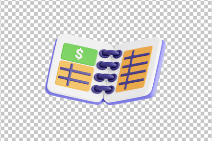 Preview: Accounting Book 3D Icon