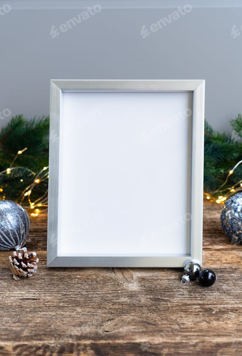 Preview: Elegant gray christmas