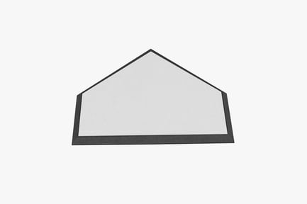 Preview: Regulation Home Plate - Baseball Field Equipment