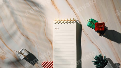 Preview: Writing 2023 on block Note paper