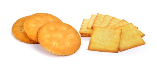 Preview: Cracker isolated on a over white