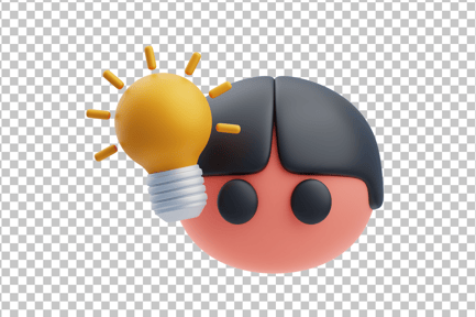 Preview: Get Idea 3D Icon