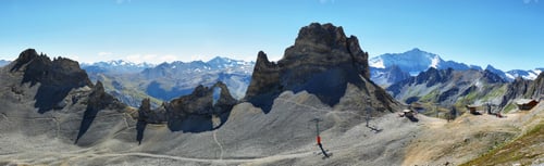 Preview: Aiguille Percee near Tignes Ski resort, France