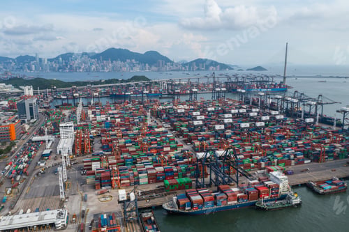 Preview: Kwai Tsing , Hong Kong 28 November 2019:-Container Terminals in Hong Kong