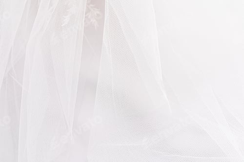 Preview: exquisite airy lace white wedding veil. Gorgeous openwork fragment of the bride's veil.Vertical view