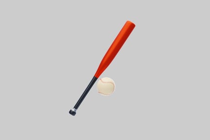Preview: Baseball bat and ball set