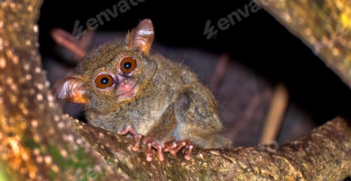 Preview: Spectral Tarsier, Tangkoko Nature Reserve, Indonesia