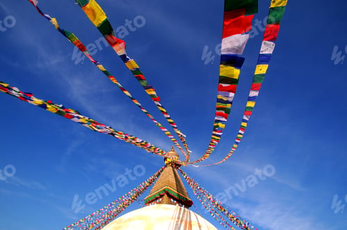 Preview: Boudhanath Stupa in Kathmandu, Nepal, UNESCO World Heritage Site.