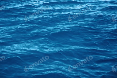 Preview: Blue water ocean beach background nature pattern natural wavy waves space for copy