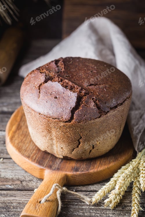 Preview: Round rye bread