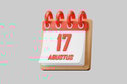 Preview: Independence day calendar page