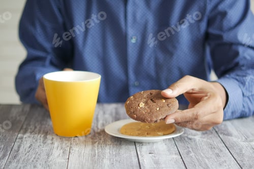 Preview: Sweet Treat: Enjoying Cookies with Coffee at Home