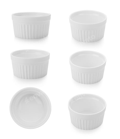 Preview: empty bowl on white background