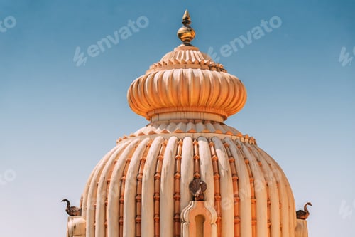 Preview: Mapusa, Goa, India. The Shree Ganesh Mandir, Ganeshpuri Temple