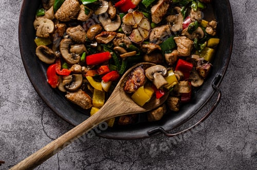 Preview: Stir fry chicken