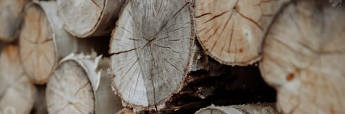 Preview: Banner Abundant Logs and Timber Provide Wall of Firewood Background