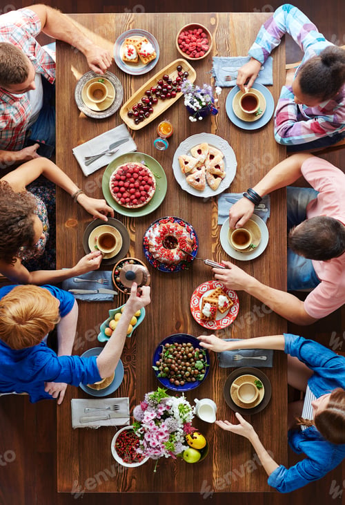 Preview: Having dinner