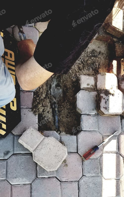 Preview: Water Leak! A man repairs an underground sprinkler system!