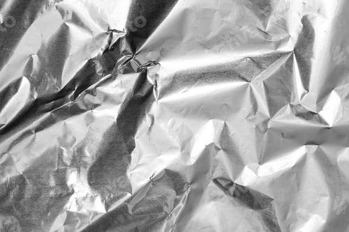Preview: aluminium foil texture background crumpled silver