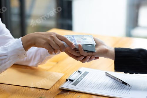 Preview: The concept of paying or bribing officials.