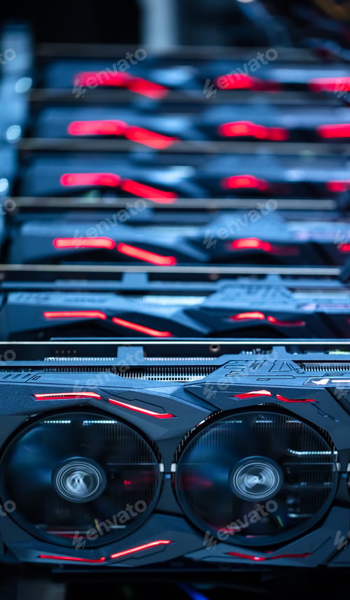 Preview: Bitcoin and cryptocurrency miner, mining computer