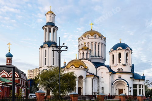 Preview: view of Church of the Cathedral of Moscow Saints